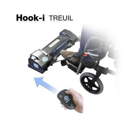 Le Hook-i-treuil est une vraie aide pour tirer le passager en fauteuil roulant à l'intérieur de la voiture